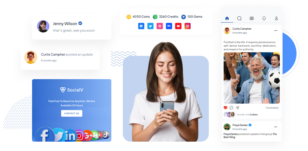 Why we are different | Social Comminuty BuddyPress Theme + Flutter App | SocialV | Iqonic Design